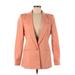 BCBGMAXAZRIA Blazer Jacket: Orange Jackets & Outerwear - Women's Size Medium