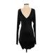 BCBGMAXAZRIA Cocktail Dress: Black Dresses - Women's Size Small