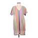 Madewell Casual Dress - Shift: Purple Dresses - Women's Size Small