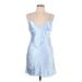Princess Polly Casual Dress - Slip dress: Blue Dresses - Women's Size 10