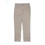 IZOD Casual Pants - Adjustable: Tan Bottoms - Kids Boy's Size 18