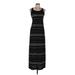 Mossimo Supply Co. Cocktail Dress - Maxi: Black Fair Isle Dresses - Women's Size Medium
