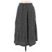 H&M L.O.G.G. Casual Skirt: Black Print Bottoms - Women's Size Small