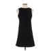 Theory Casual Dress - Shift: Black Solid Dresses - Women's Size 2