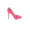 M by Michael Antonio Heels: Pink Color Block Shoes - Women's Size 8