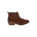 Universal Thread Ankle Boots: Brown Shoes - Women's Size 9
