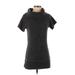 Athleta Casual Dress - Sweater Dress: Gray Dresses - Women's Size X-Small