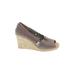 TOMS Wedges: Gray Shoes - Women's Size 8