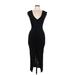 Forever 21 Contemporary Cocktail Dress - Bodycon: Black Dresses - Women's Size Medium