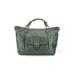 Coach Factory Leather Satchel: Green Bags