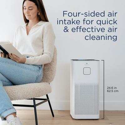 Air Purifier V3.0 with True HEPA H13 Filter, 2,640 ft² Coverage for Smoke, Wildfires, Odors, Pollen, Quiet Removal 0.1 Microns