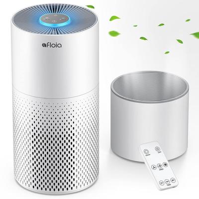 Air Purifier And Humidifier Combo, 22Db| 7 Colors Night Air Purifiers With Remote Control, Air Cleaner Removing Smokers Odor