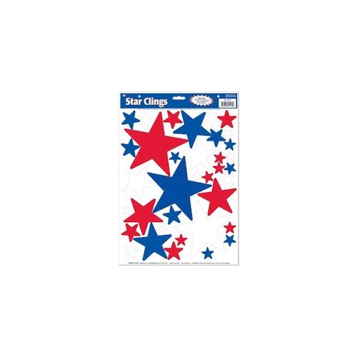 USA Stars Wandsticker 36 Stück