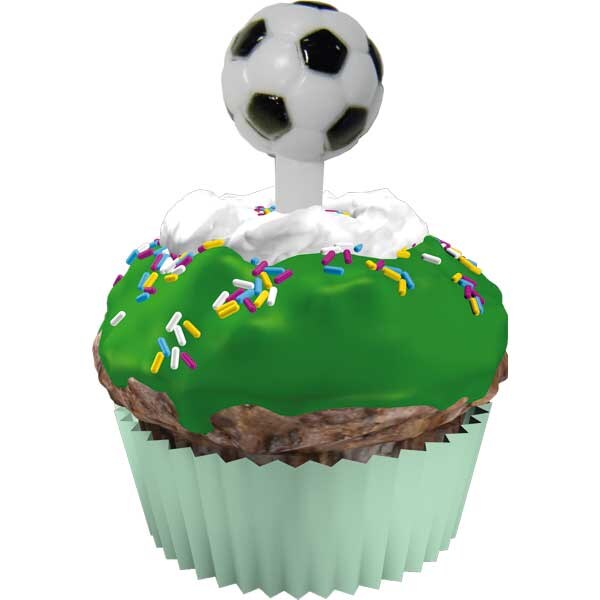 12 Muffinsticker Fussball Image