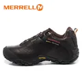 Merrell Original Outdoor uomo campeggio scarpe da trekking in vera pelle per uomo caffè nero