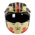 Casque de moto intégral avec poignées amovibles casque de moto casse-têtes de moto DOT ECE