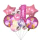 Ballon Princesse Rapunzel pour Fille Fournitures de ixd'Anniversaire Cadeau Rose Décoration de