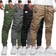 Primavera e autunno nuovi pantaloni sportivi Casual da uomo pantaloni sportivi da uomo Jogger Cargo