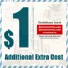 1 $ usd die zusätzliche zusätzliche kosten versand gebühr für ihre bestellung oder für add geld