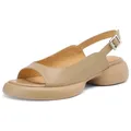 Sandali estivi con tacco alto scarpe Peep-toe da donna fibbia di lusso sandali Casual con tacco