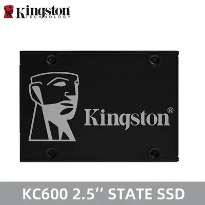 Kingston KC600 SSD 512GB 256GB 1TB 2TB 2 5 Zoll Sata Iii Hdd Festplatte HD SSD notebook PC 1024GB