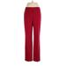 Tahari by ASL Dress Pants - High Rise: Red Bottoms - Women's Size 8