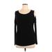 Calvin Klein Sleeveless Blouse: Black Tops - Women's Size X-Large