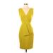 Calvin Klein Casual Dress - Sheath: Green Dresses - Women's Size 2