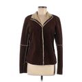 Velvet Jacket: Brown Jackets & Outerwear - Women's Size Medium