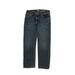 Wrangler Jeans Co Jeans - Adjustable: Blue Bottoms - Kids Boy's Size 12 Husky