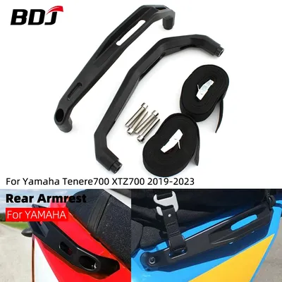 BDJ Armrest Tenere700 XT700Z Rear Grab Handle Seat Hand Handle Grab Bar Rail For Yamaha Tenere 700