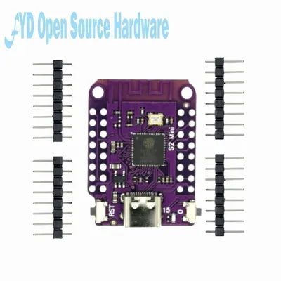 S2 Mini V1.0.0 WIFI IOT Board Based ESP32-S2FN4R2 ESP32-S2 4MB FLASH 2MB PSRAM Compatible With