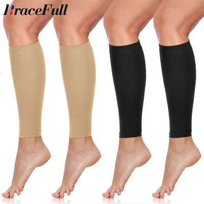 Medical Calf Compression Sleeve 30-40mmhg Men Women Footless Calves Compression Sleeves Varicose Veins