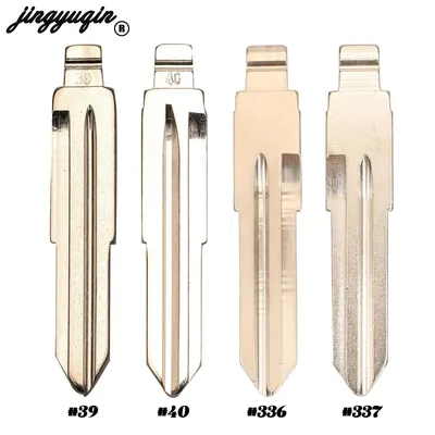 jingyuqin 10pcs For Opel Chevrolet Lefeng For Buick Replacement Flip Remote Car Key Blade DWO4R DWO4