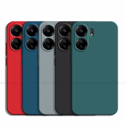 For Xiaomi Redmi 13C Case Xiaomi Redmi 13C Cover Luxury Original TPU Shockproof Liquid Silicone Protective Phone Cover Redmi 13C