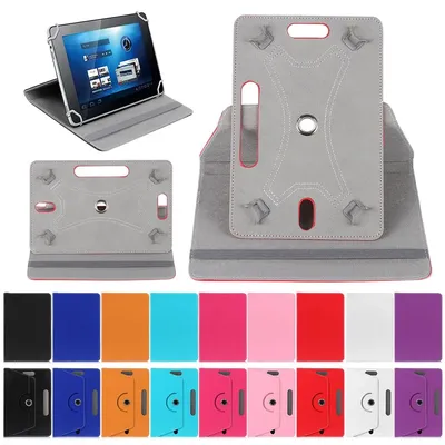 360 Degree Rotating Universal Tablet Case PU Leather Cover For Samsung Galaxy Tab 7 8 9 10.1 inch