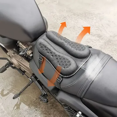 Pressure Relief Anti Slip 3D Universal Motorbike Accessories Seat Cover Motorcycle Seat Cushion TPE