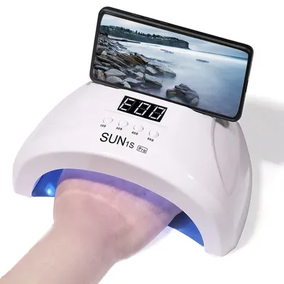 LINMANDA Sun 1S 48W UV LED Lamp for Nail 30 LEDs with 4 Timer Settings Smart Nail Dryer Nail Art