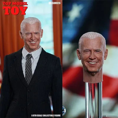 SUPER DUCK 1/6 SDH026 America President Joe Biden Head Sculpt For 12" Male TBL PH Body Action Figure