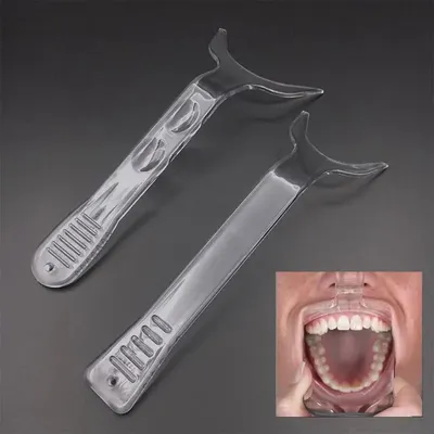 Dental Lip Pressure Retractor T-Shape Intraoral Cheek Orthodontic Teeth Mouth Opener for Photography