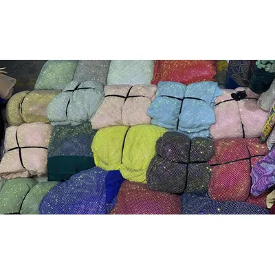 African Lace Fabric 2023 High Quality Lace With Heavy Stones French Nigerian Lace Fabric For Wedding