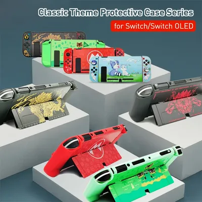 For Nintendo Switch OLED Case Nintend Switch Hard Shell Protective Housing Thin Cover Skin NS Switch