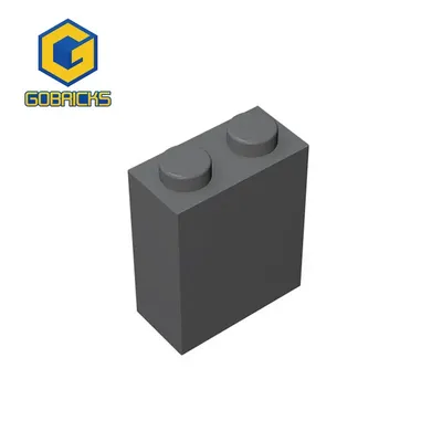 Gobricks 10PCS MOC Bricks BRICK 1X2X2 - 1x2x2 Brick compatible with 3245 children's toys DIY
