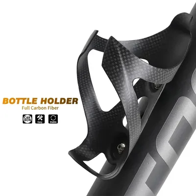 3K Full Carbon Fiber Bicycle Water Bottle Cage Matte/Glossy MTB Road Bike Bottle Holder Ultra Light