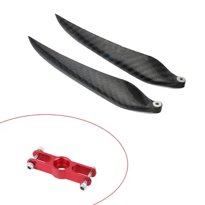 Carbon fiber folding propeller 9.5x5,10x6,11x6,11x8,12x6,13x8,14x8 2388 2 Leaf For RC Airplane
