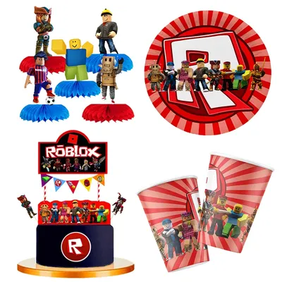 Robot Theme Birthday Party Paper Cup Plate Decoration For Children Toy Gift Packing Banner Honeycomb