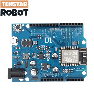 ESP-12 WeMos D1 UNO R3 CH340 CH340G WiFi Development Board Based ESP8266 Shield Smart Electronic PCB