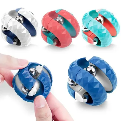 Orbit Ball Toy, Fidget Cubes Top Spinning Toy, as Stress Relief Gifts & Creative Decompression Toys,