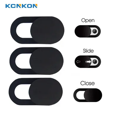 KCNKON Laptop Camera Cover Slide Webcam Blocker , for iPhone, iPad, MacBook Pro Ultra Thin Camera