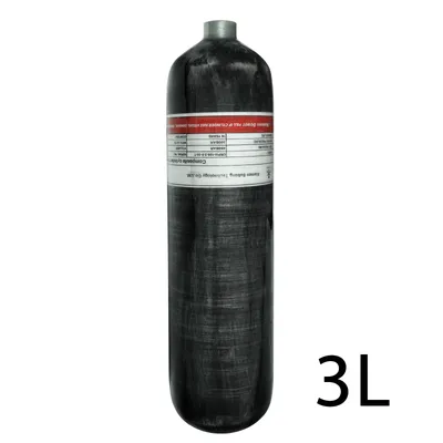 TUXING 4500PSI 300Bar 3L Carbon Fiber Cylinder High Pressure Diving Tank HPA Bottle for Scuba Diving